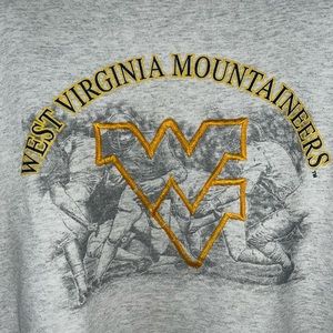 Vintage West Virginia Mountaineers Crewneck Sweatshirt
